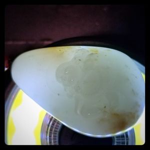 Hand carved jade buddha